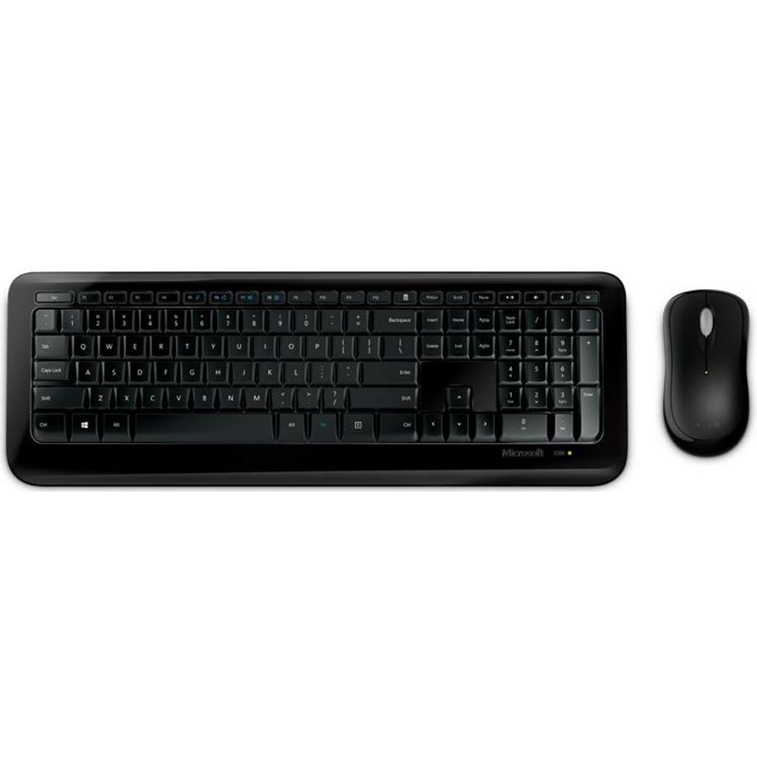 Kit Tastatura si Mouse Microsoft Desktop 850 Wireless Business (Negru) fotografia produsului View 3 L
