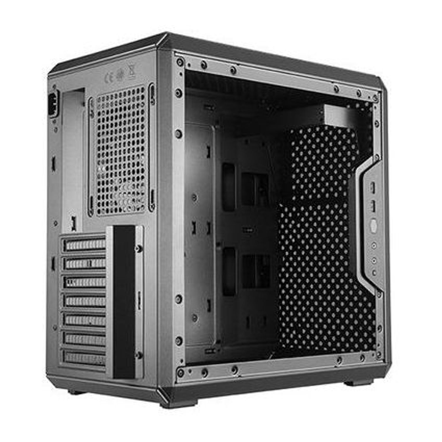 Carcasa CoolerMaster MASTERBOX Q500L, MidTower (Negru) fotografia produsului View 2 L