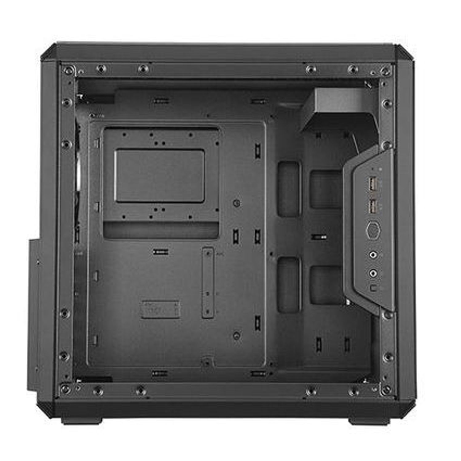 Carcasa CoolerMaster MASTERBOX Q500L, MidTower (Negru) fotografia produsului View 3 L