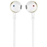 Casti Stereo JBL T205, Microfon (Alb/Auriu) fotografia produsului View 3 S