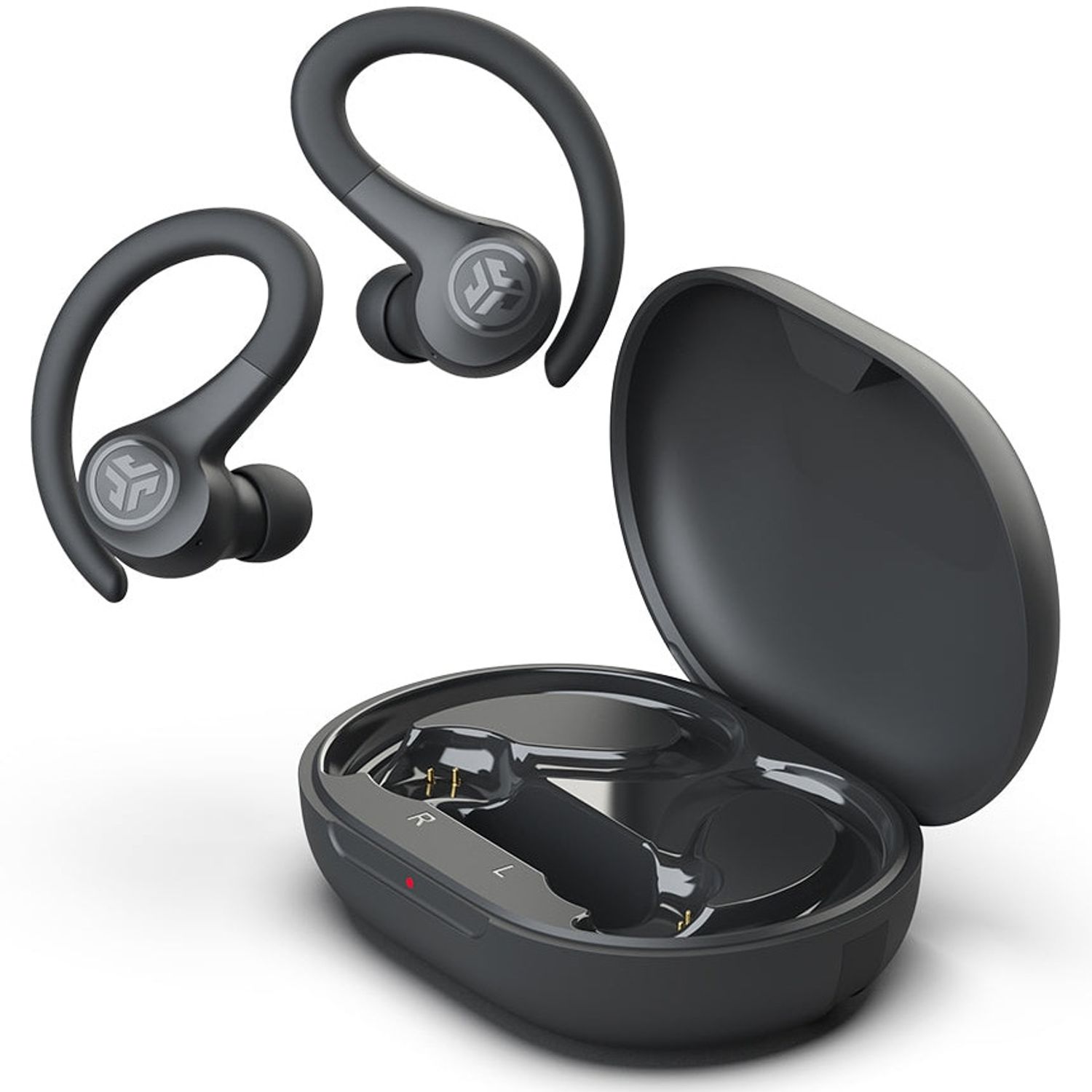 Casti Stereo Jlab Go Air Sport, True Wireless (Gri) fotografia produsului