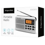 Radio Portabil Kruger&Matz KM0819 (Argintiu) fotografia produsului View 4 S