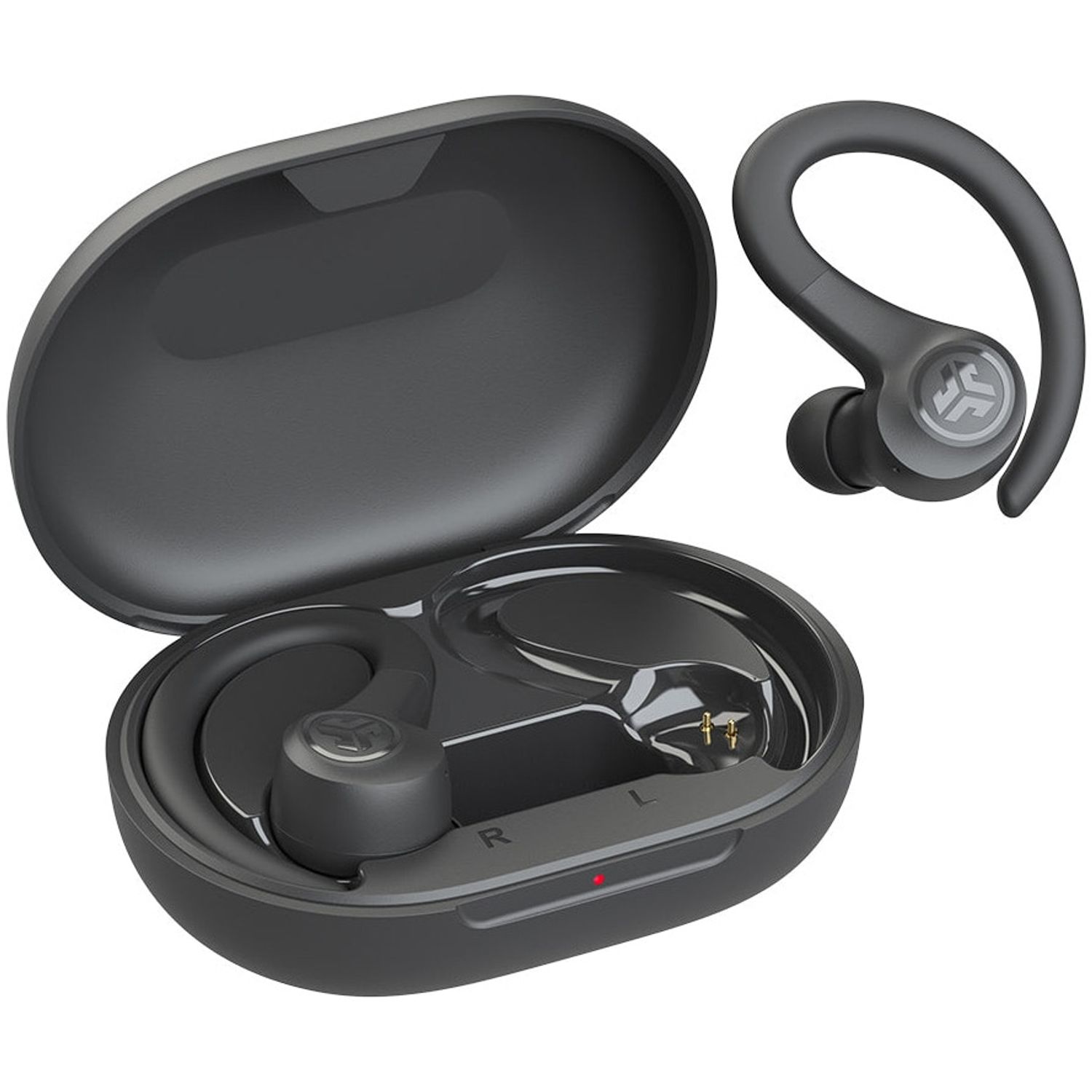 Casti Stereo Jlab Go Air Sport, True Wireless (Gri) fotografia produsului View 2 L