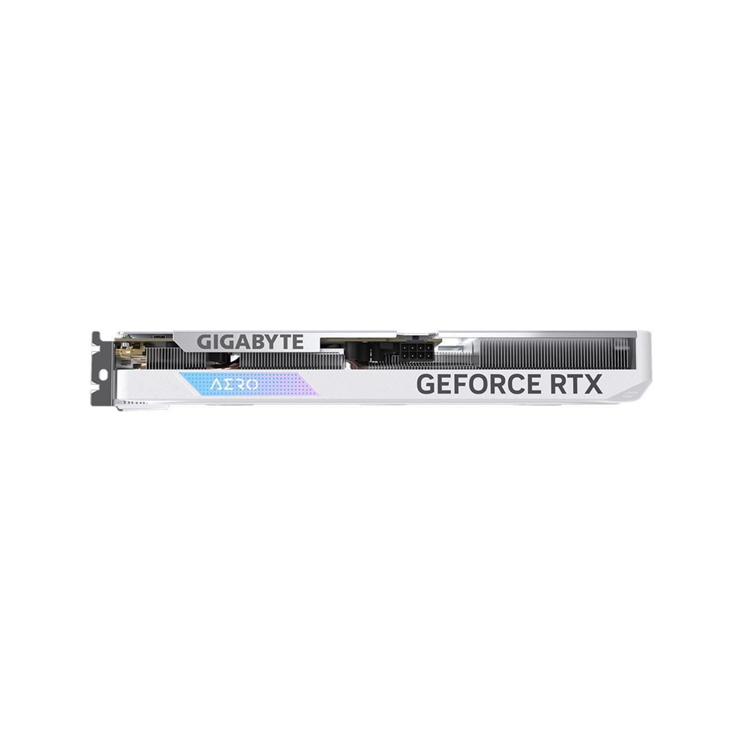Placa video GIGABYTE GeForce RTX 4060  AERO OC 8GB GDDR6 128-bit fotografia produsului View 4 L