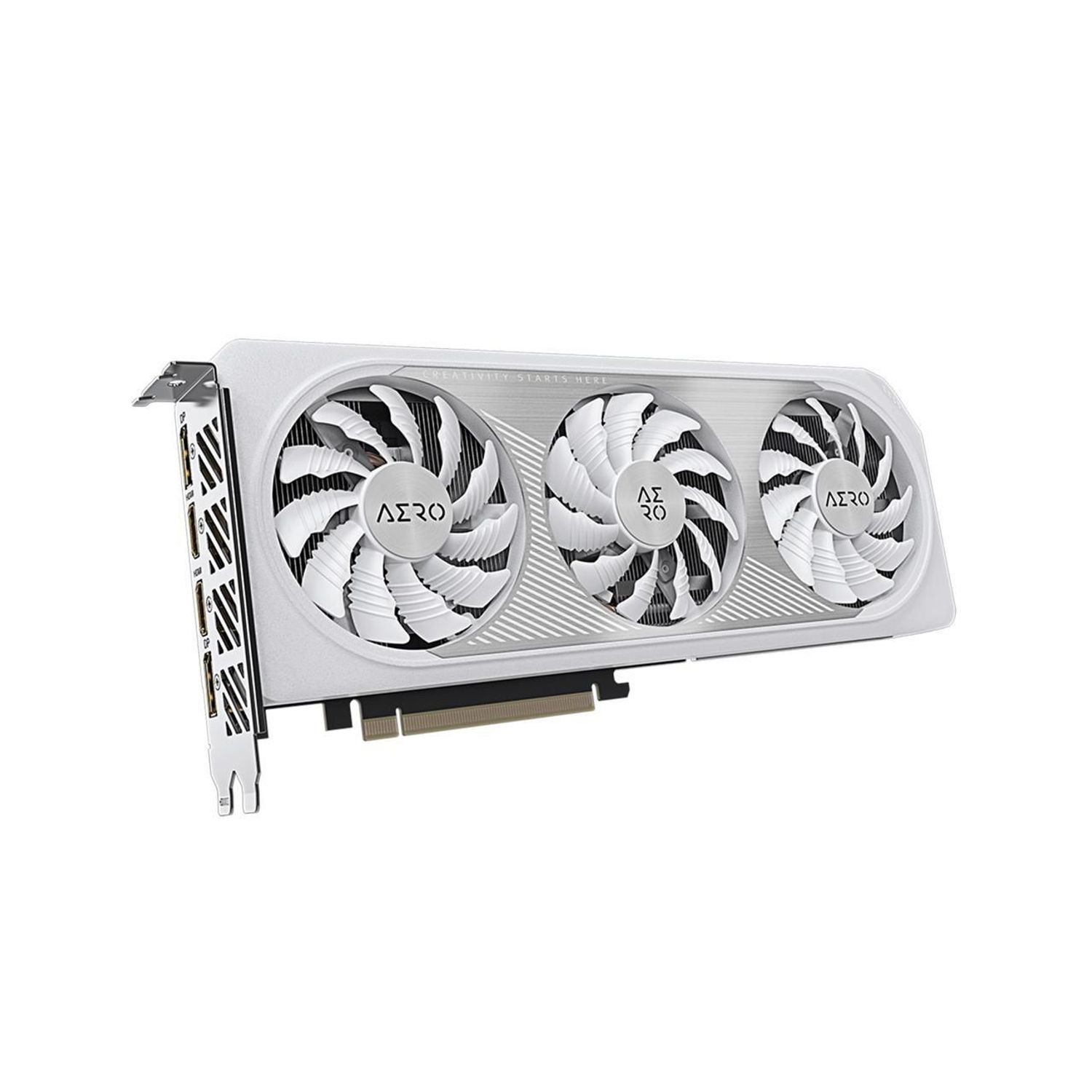 Placa video GIGABYTE GeForce RTX 4060  AERO OC 8GB GDDR6 128-bit fotografia produsului View 2 L