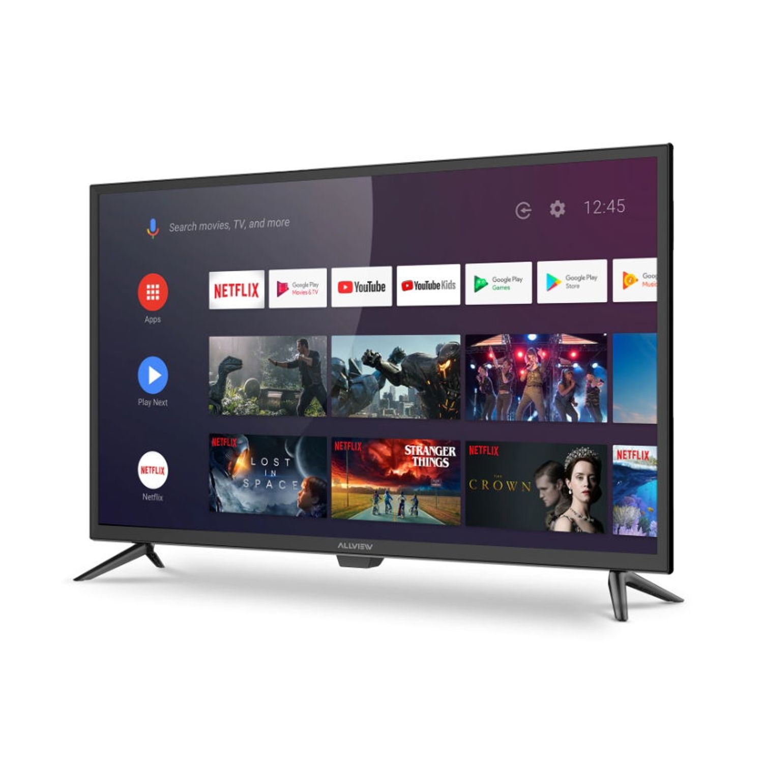 Televizor LED Allview 80 cm (32") 32ePlay6000-H, HD Ready, Smart TV, WiFi, CI+ fotografia produsului View 4 L