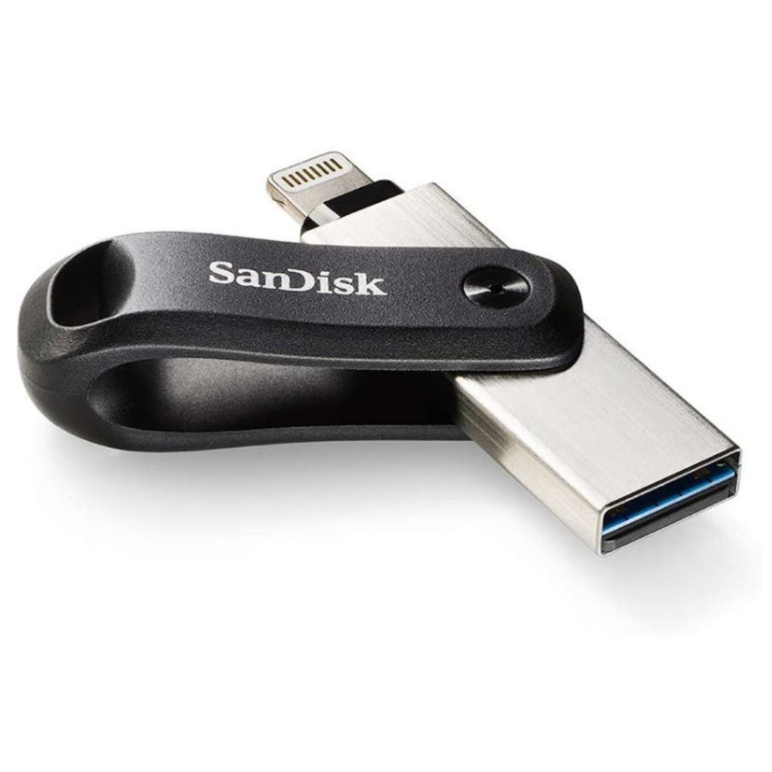 Stick USB SanDisk iXpand, 64GB, USB 3.0 (Negru) fotografia produsului View 2 L