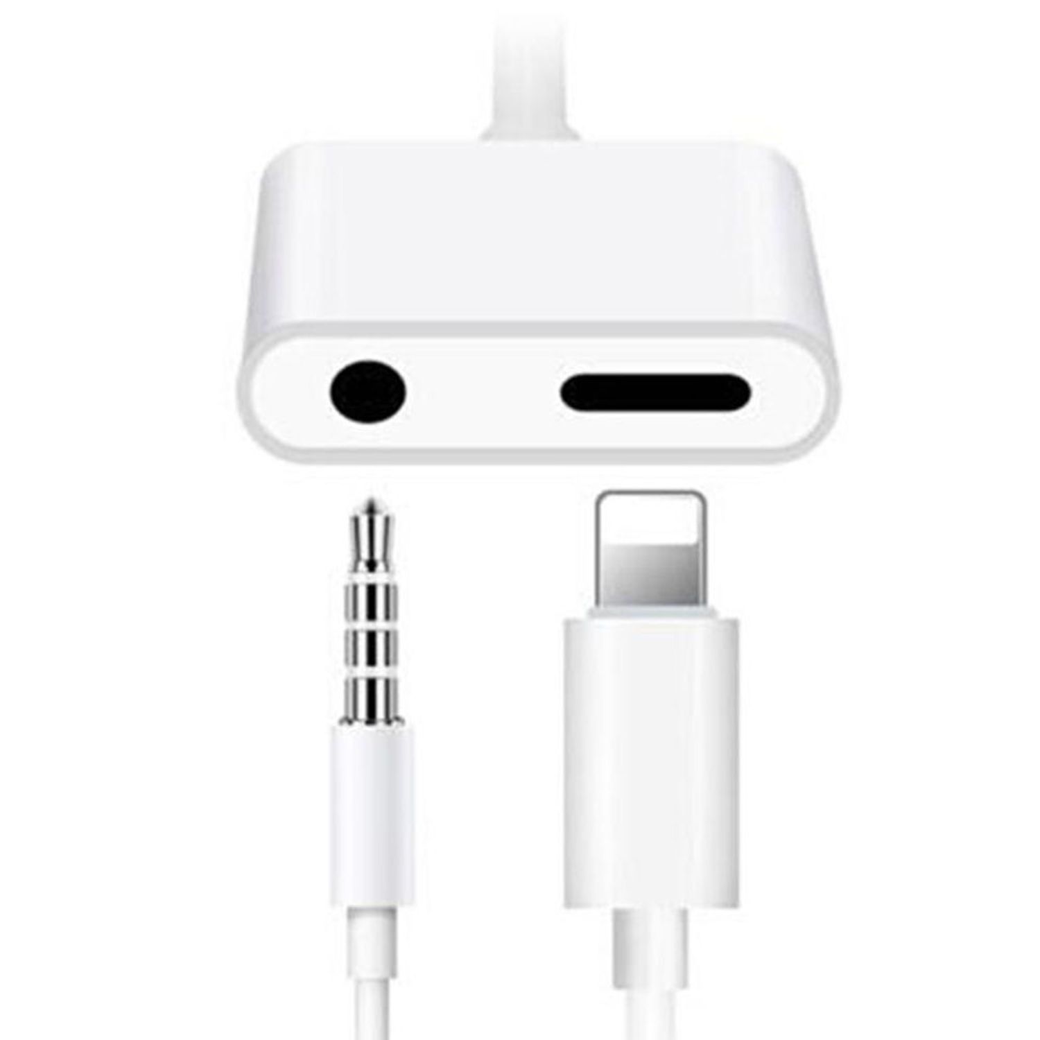 Adaptor STAR THT-006, Lightning - Jack 3.5mm / Lightning (Alb) fotografia produsului View 3 L