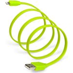 Cablu de date Tylt Gen II, Lightning, 1m (Verde) fotografia produsului