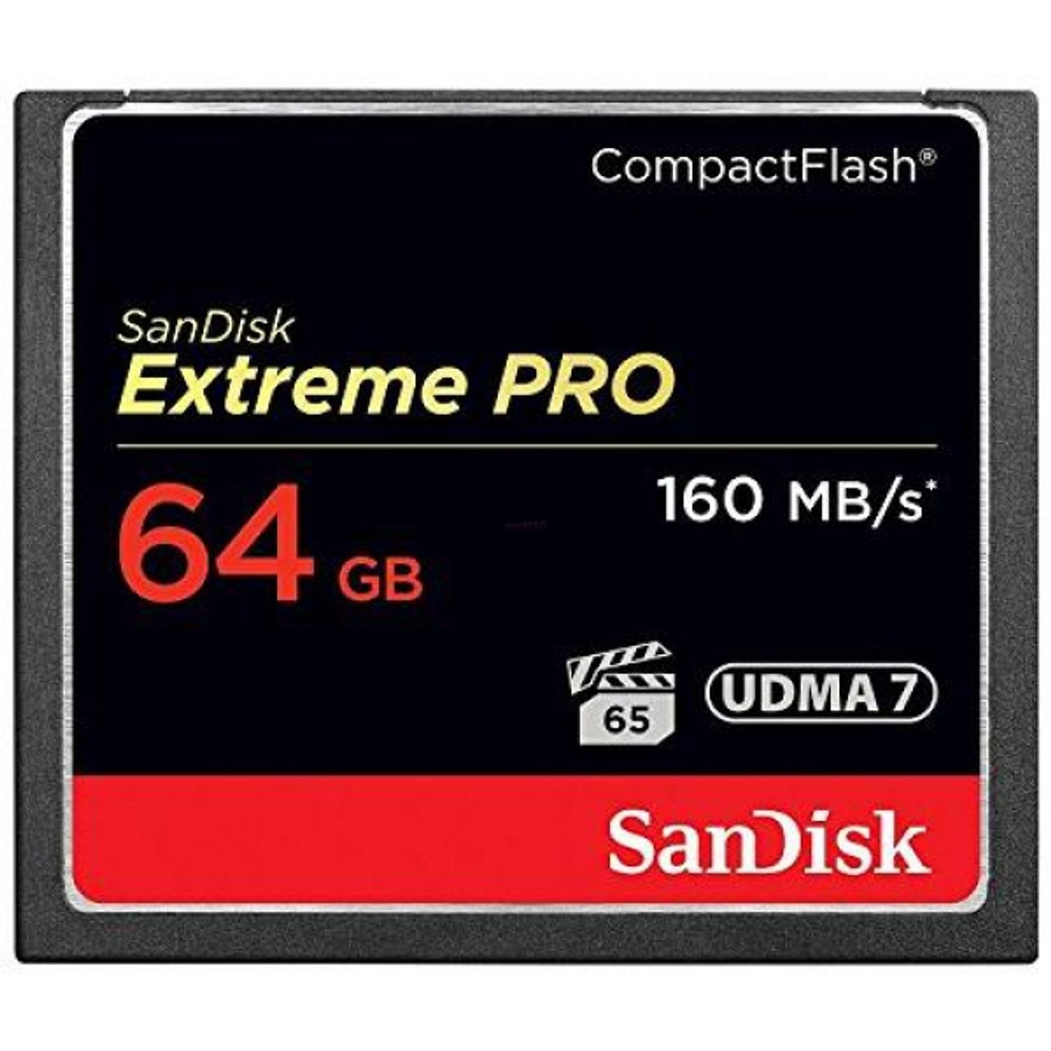 Card de memorie SanDisk Compact Flash Extreme Pro 64GB, 160MB/s fotografia produsului