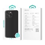 Husa Silicon Devia Nature Series compatibila cu iPhone 14 Pro Max, Negru fotografia produsului View 2 S
