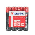 Baterii Alkaline Verbatim 49500, 4 buc fotografia produsului