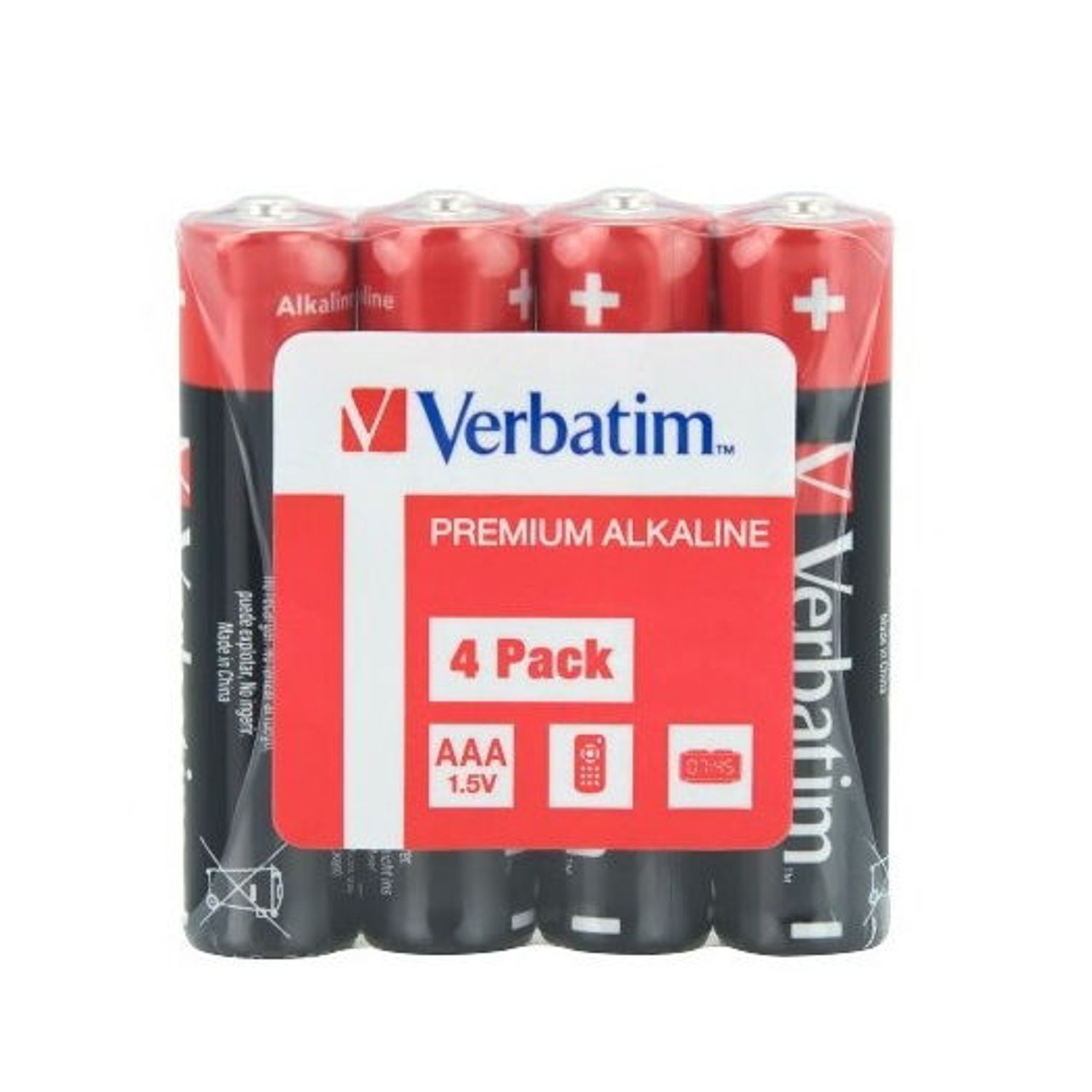 Baterii Alkaline Verbatim 49500, 4 buc fotografia produsului