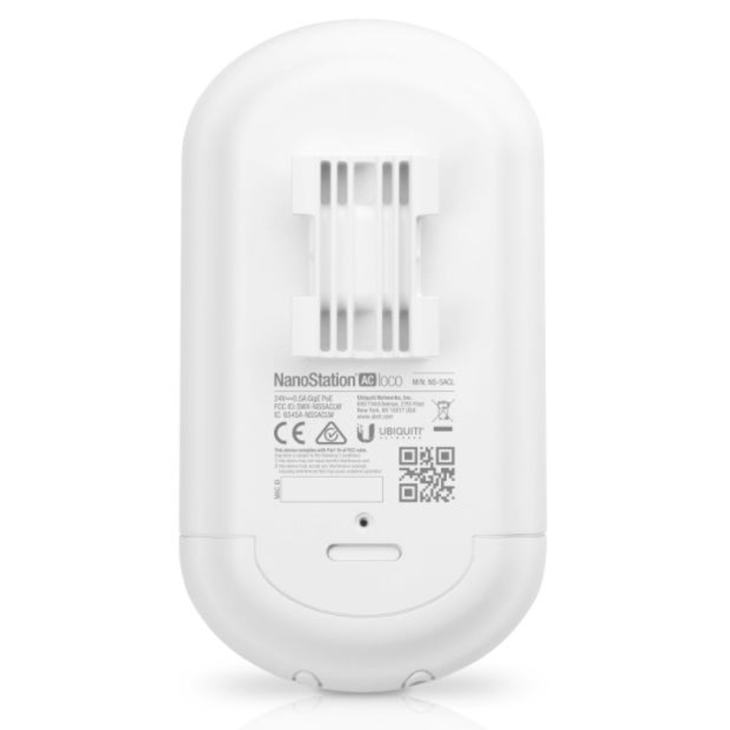 ACCESS Point Wireless Ubiquiti LOCO5AC, Gigabit, 450 Mbps (Alb) fotografia produsului View 2 L