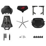 Scaun gaming ASUS ROG Ergo, reglabil (Negru) fotografia produsului View 7 S