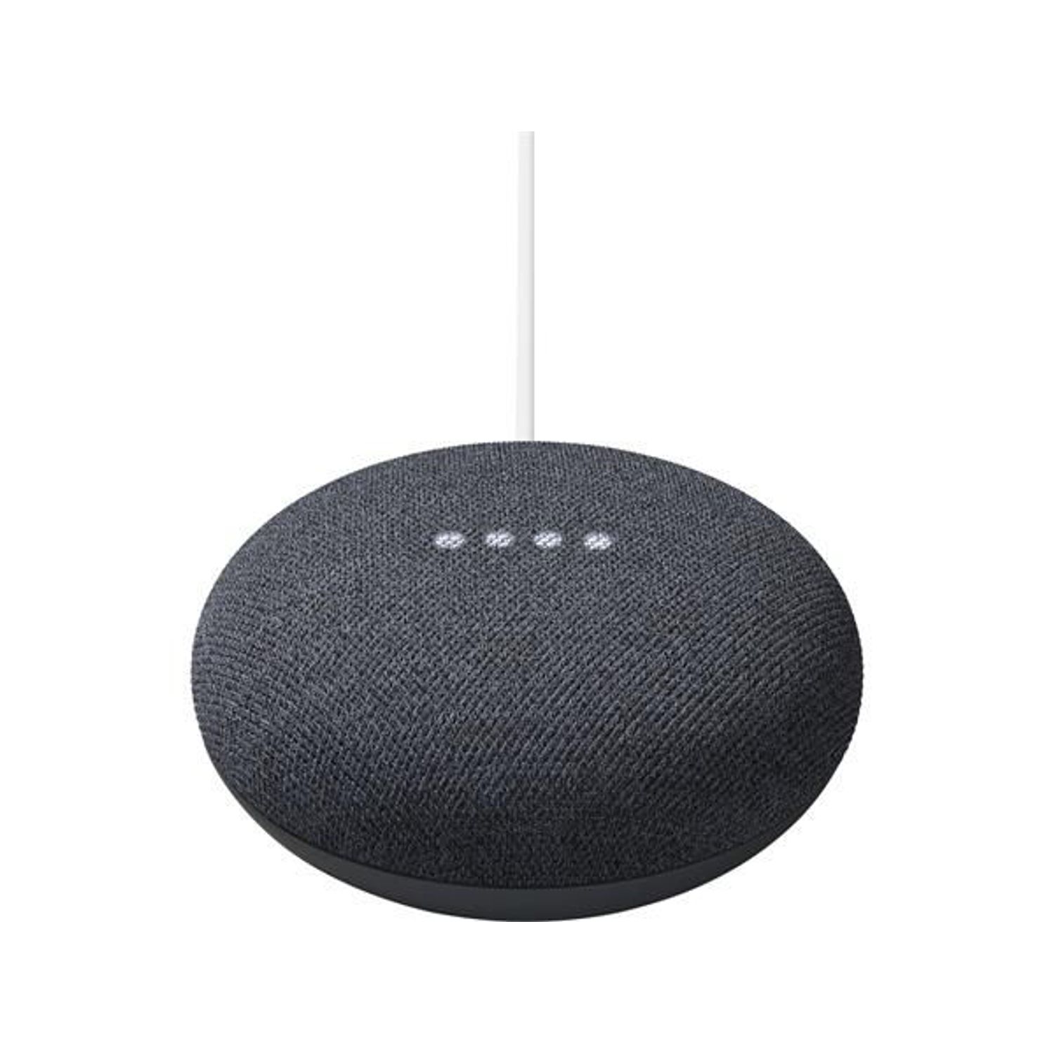 Boxa portabila Google Nest Mini 2, Bluetooth, Chromecast integrat, Wi-Fi (Negru) fotografia produsului View 3 L