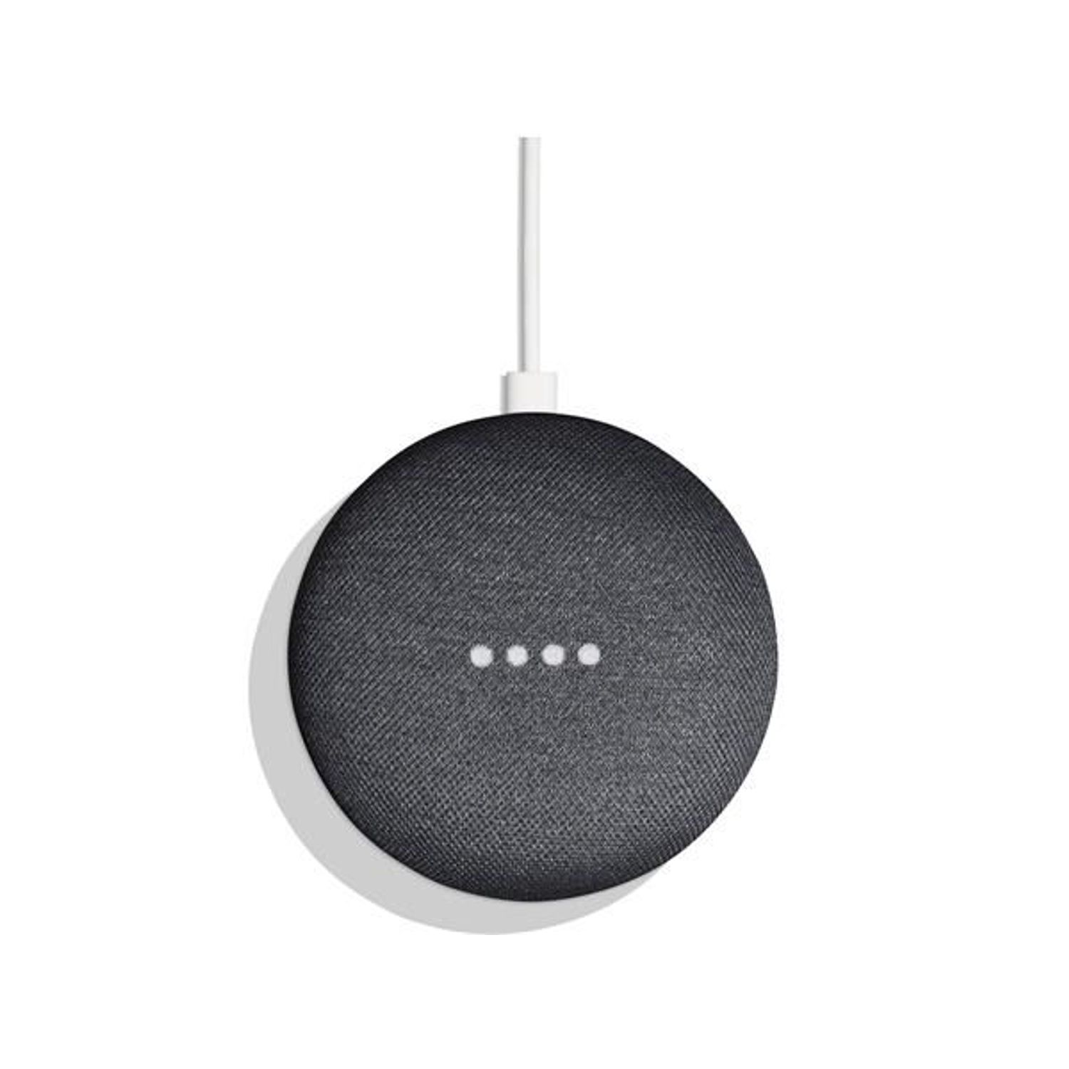 Boxa portabila Google Nest Mini 2, Bluetooth, Chromecast integrat, Wi-Fi (Negru) fotografia produsului