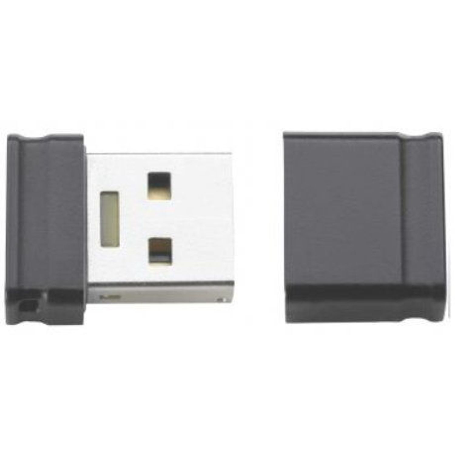 Stick USB Intenso Micro Line, 4GB, USB 2.0 (Negru) fotografia produsului