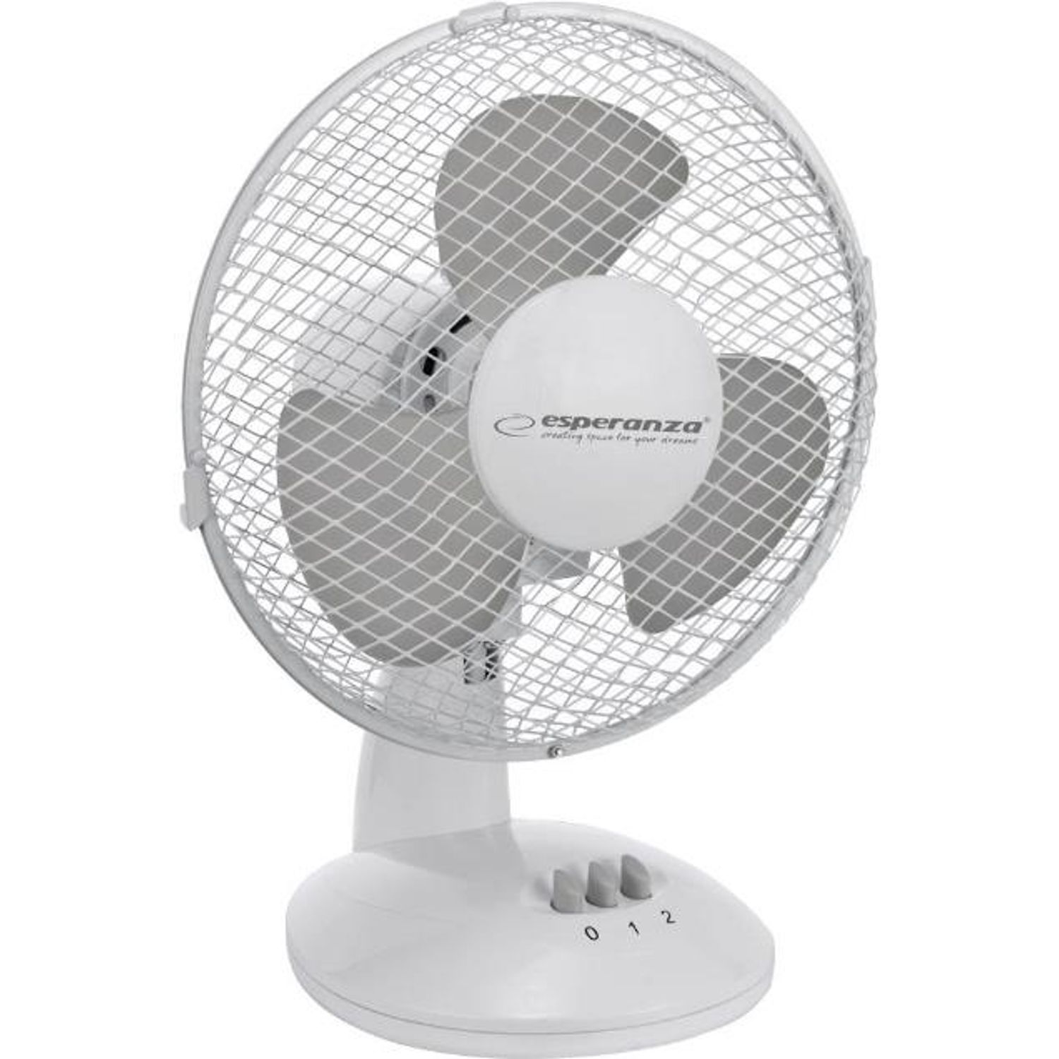 Ventilator de birou Esperanza EHF004WE, 30W (Alb) fotografia produsului