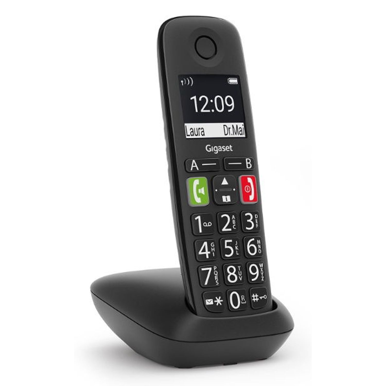 Telefon Dect fara fir Siemens E290 (Negru) fotografia produsului View 2 L