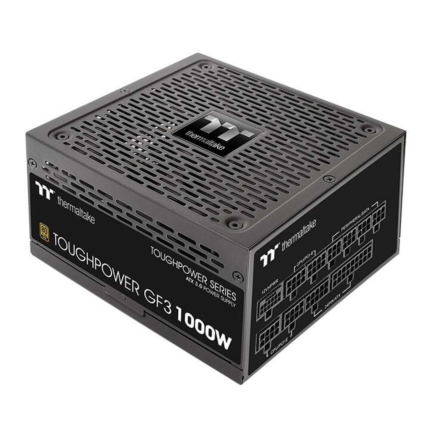 Sursa Thermaltake Toughpower GF3, 80+ Gold, 1000W fotografia produsului View 2 L