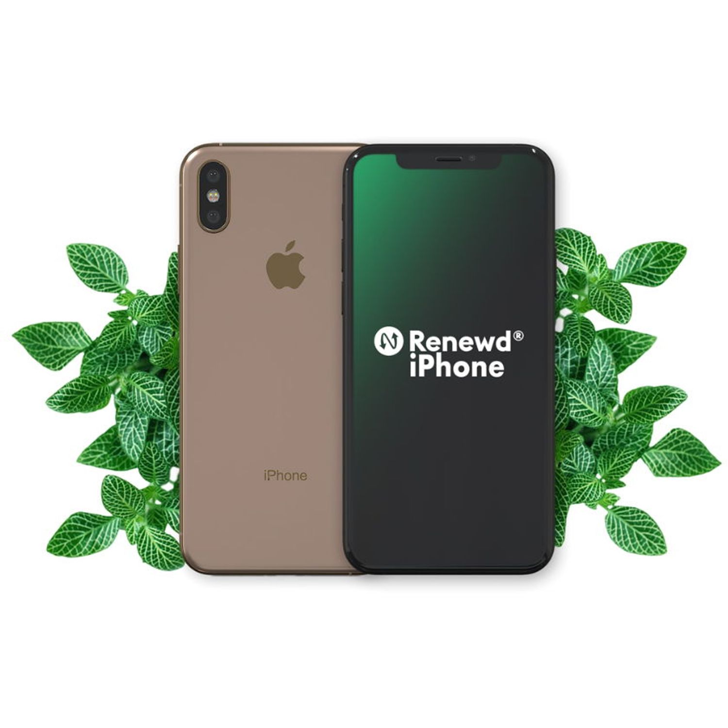 Telefon Mobil Renewd iPhone XS Max, 64GB Flash,  4G (Auriu) fotografia produsului