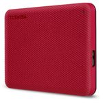 HDD Extern Toshiba Canvio Advance, 1TB, USB 3.2 (Rosu) fotografia produsului View 3 S
