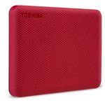 HDD Extern Toshiba Canvio Advance, 1TB, USB 3.2 (Rosu) fotografia produsului View 4 S