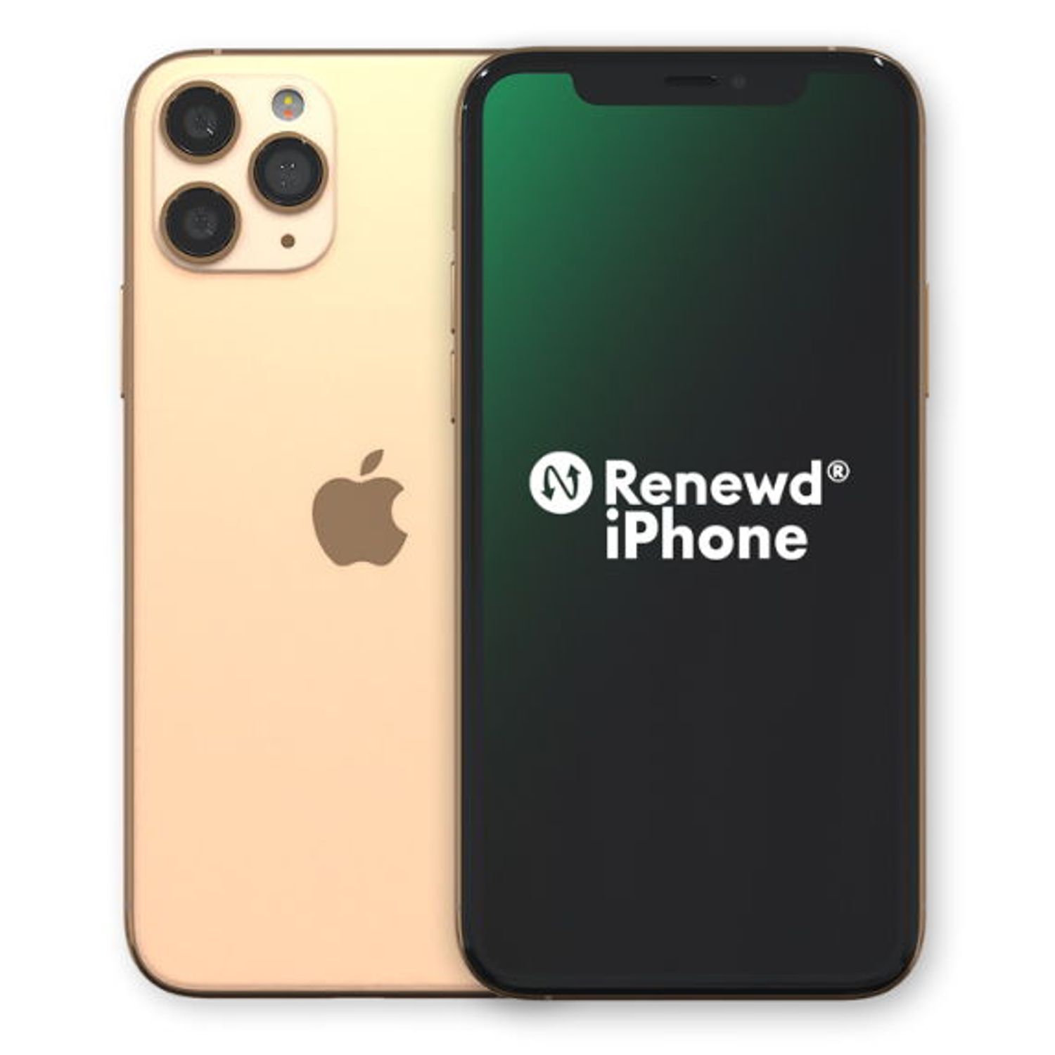 Telefon Mobil Renewd iPhone 11 Pro, 64GB Flash,  4G (Auriu) fotografia produsului View 2 L