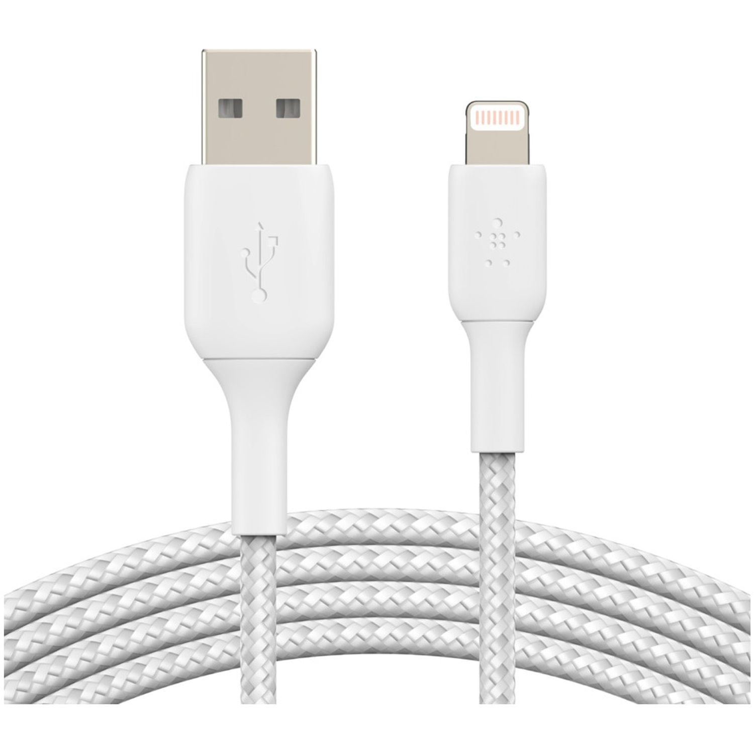 Cablu de date Belkin CAA002BT2MWH, Lightning, 2m fotografia produsului