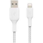 Cablu de date Belkin CAA002BT2MWH, Lightning, 2m fotografia produsului View 2 S