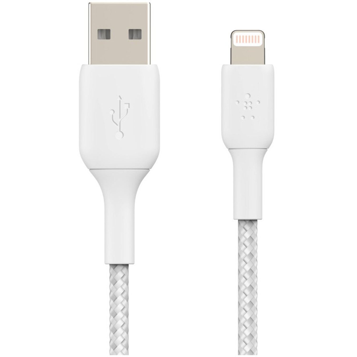 Cablu de date Belkin CAA002BT2MWH, Lightning, 2m fotografia produsului View 2 L