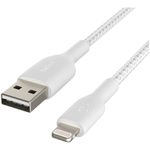 Cablu de date Belkin CAA002BT2MWH, Lightning, 2m fotografia produsului View 4 S