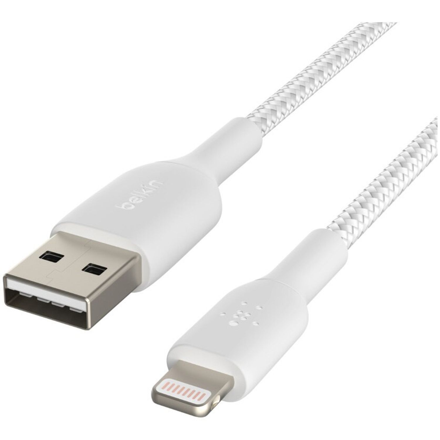 Cablu de date Belkin CAA002BT2MWH, Lightning, 2m fotografia produsului View 4 L