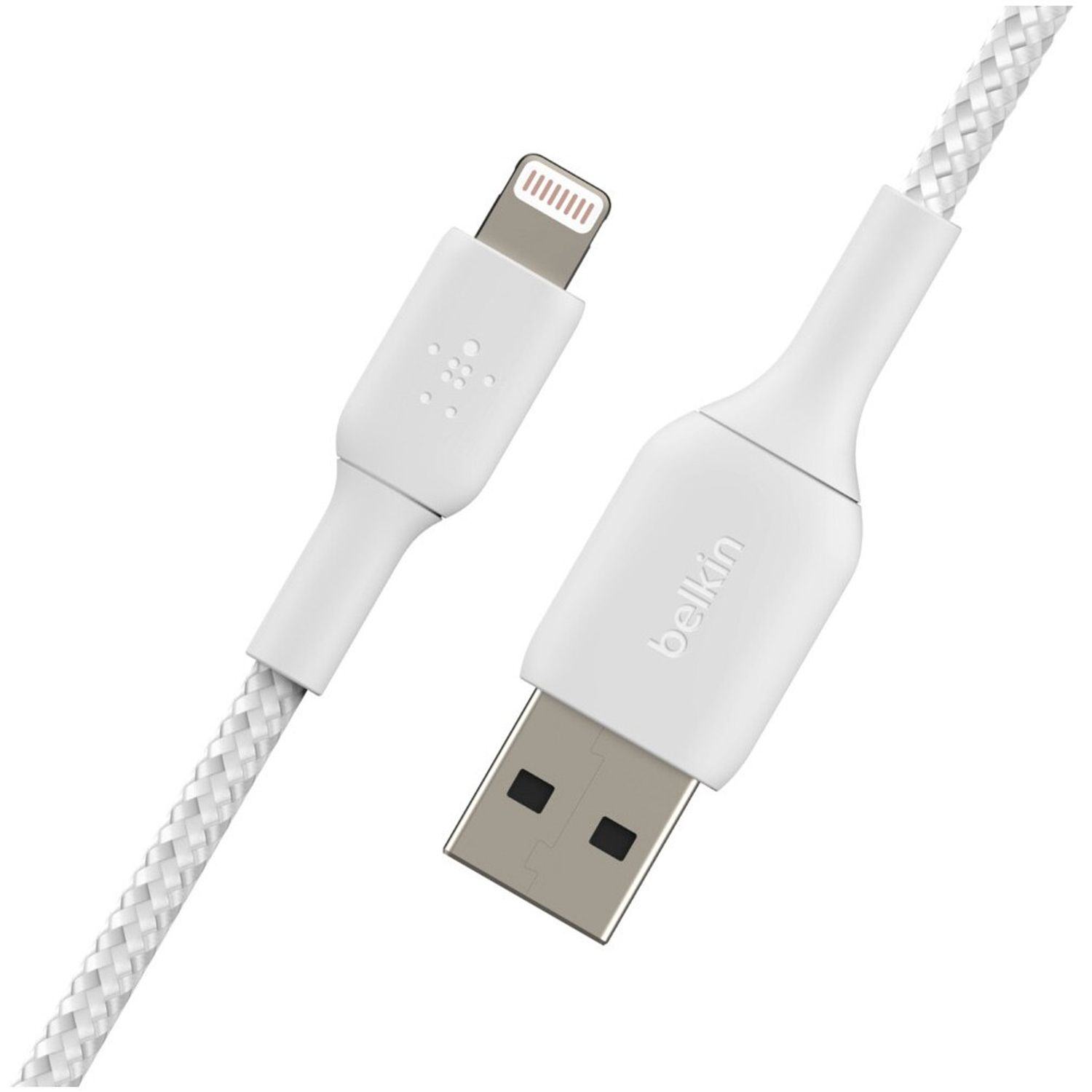 Cablu de date Belkin CAA002BT2MWH, Lightning, 2m fotografia produsului View 5 L