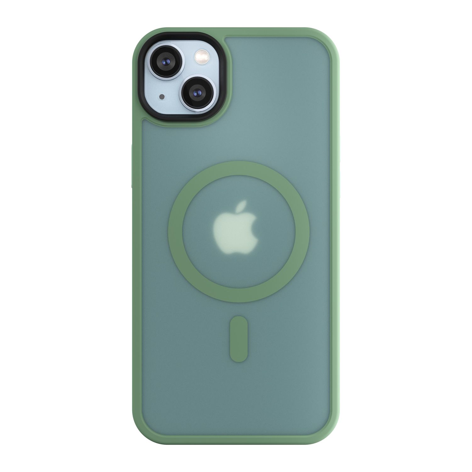 Husa de protectie NEXT ONE compatibila MagSafe pentru iPhone 14, Verde fotografia produsului View 2 L