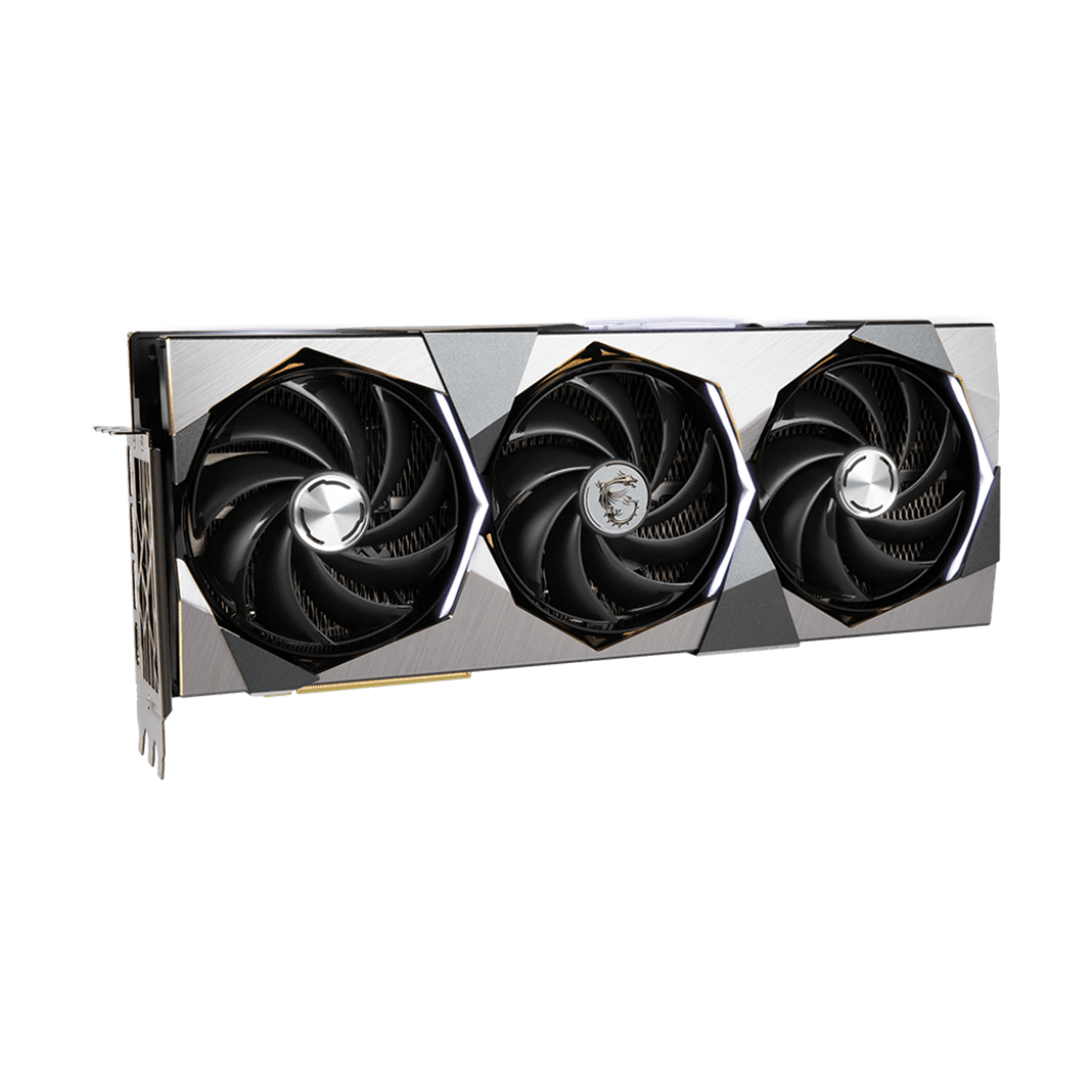 Placa video MSI GeForce RTX 4070 TI SUPRIM X 12GB GDDR6X DLSS 3.0 fotografia produsului View 2 L