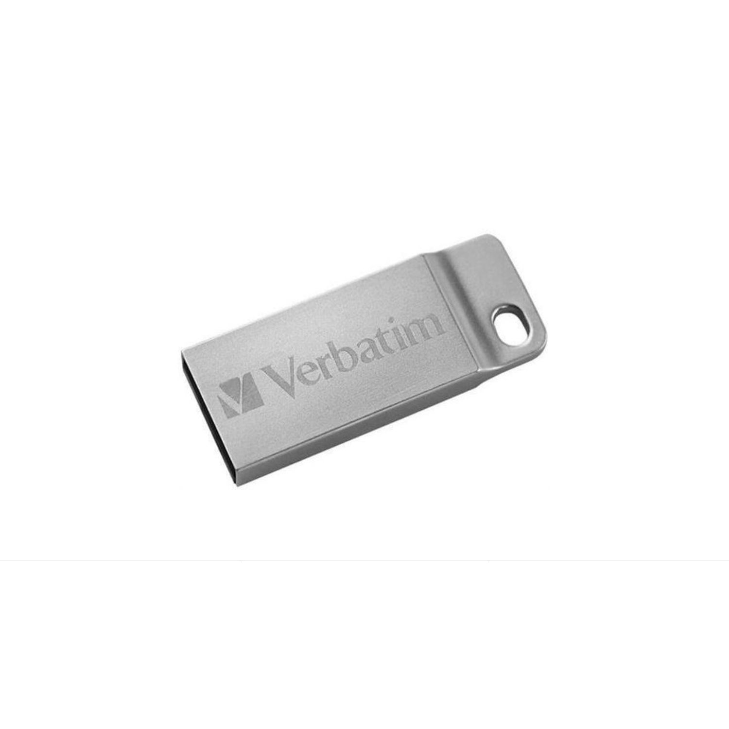 Stick USB Verbatim Metal Executive, 16GB, USB 2.0 (Argintiu) fotografia produsului