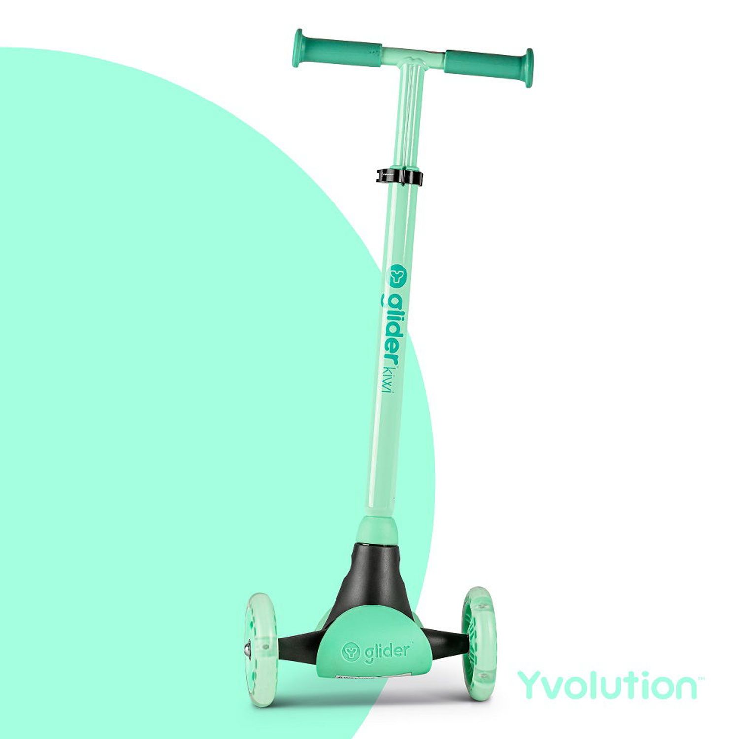 Trotineta cu 3 roti Yvolution Y Glider Kiwi Green fotografia produsului View 3 L