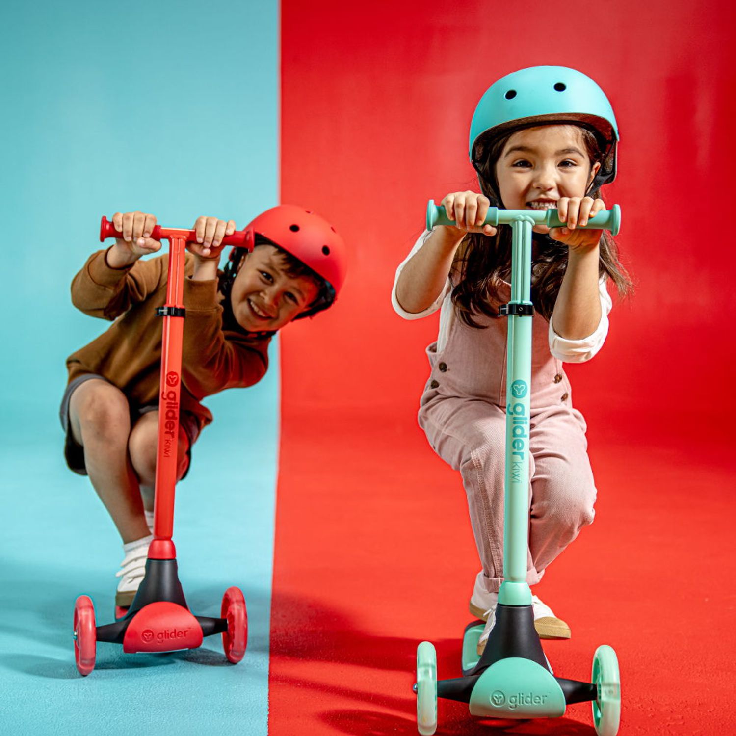 Trotineta cu 3 roti Yvolution Y Glider Kiwi Green fotografia produsului View 7 L