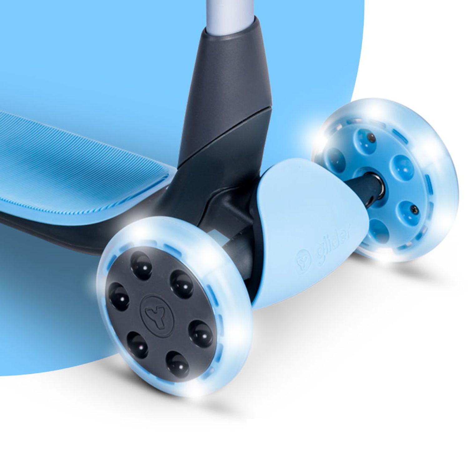 Trotineta Yvolution Y Glider Nua Blue fotografia produsului View 4 L