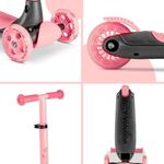 Trotineta cu 3 roti Yvolution Y Glider Kiwi Pink fotografia produsului View 5 S