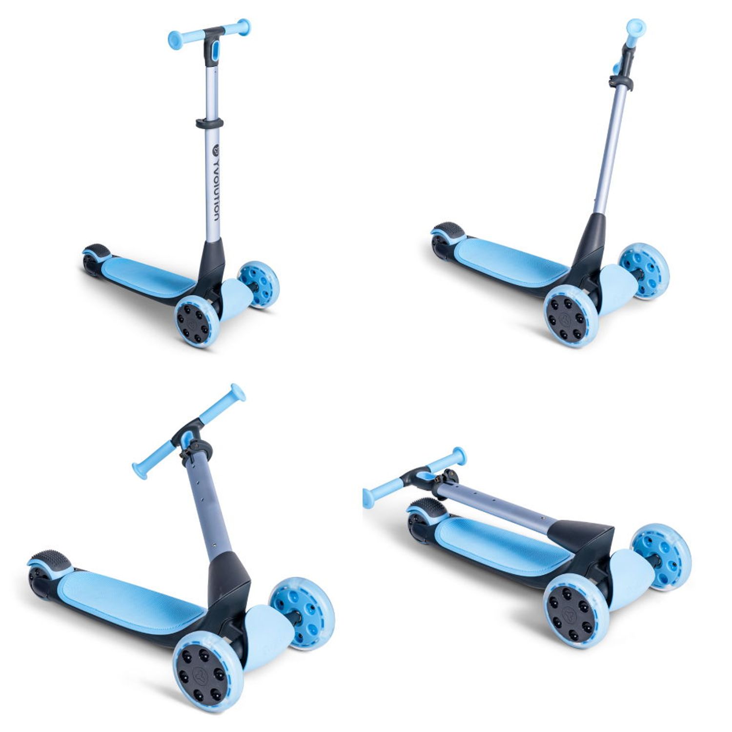 Trotineta Yvolution Y Glider Nua Blue fotografia produsului View 2 L