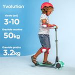 Trotineta Yvolution Y Glider Nua Green fotografia produsului View 6 S