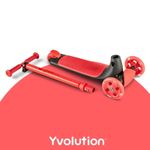 Trotineta cu 3 roti Yvolution Y Glider Kiwi Red fotografia produsului View 4 S