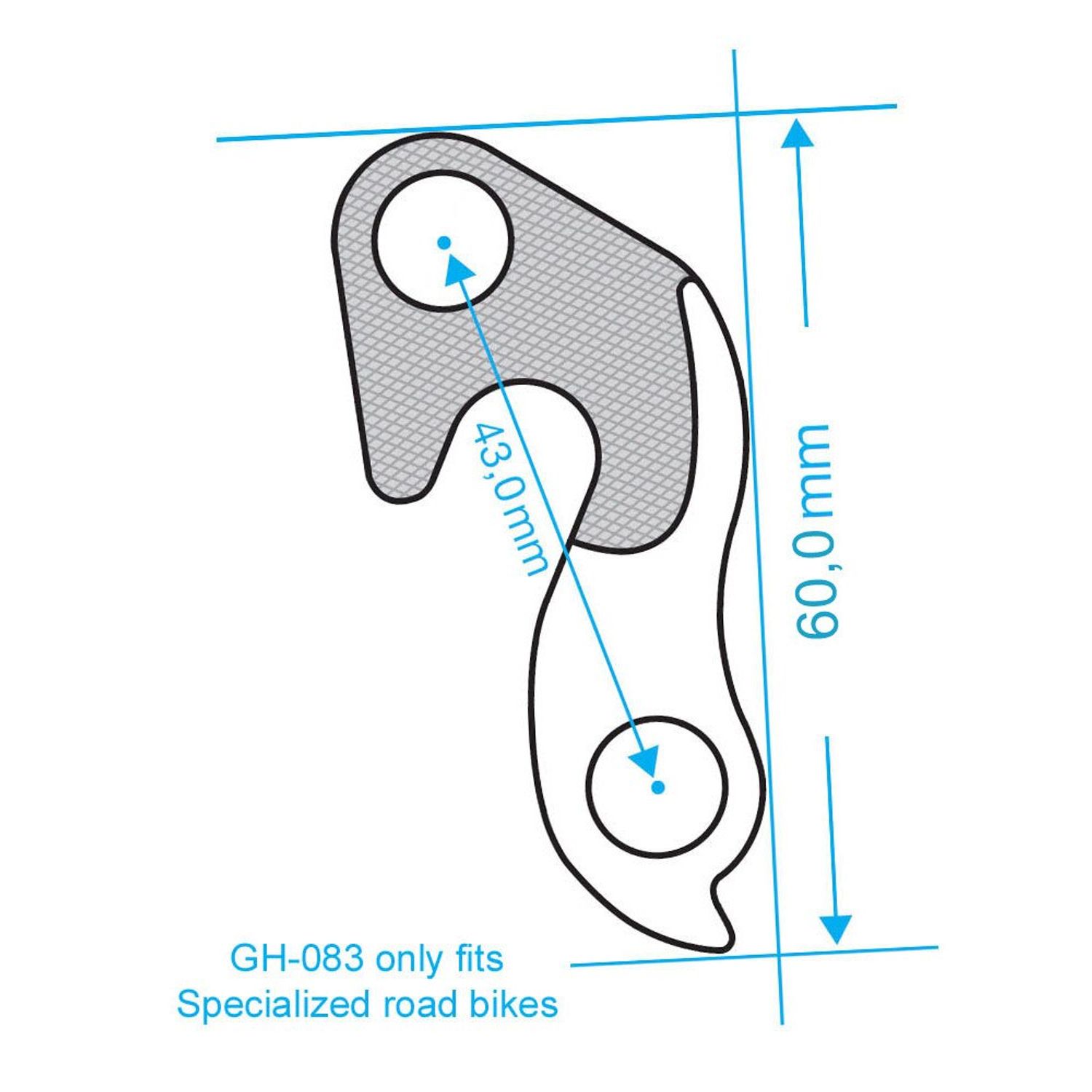 Ureche cadru bicicleta Union GH-083 fotografia produsului View 3 L