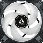 Set 3 ventilatoare Arctic P14 PWM PST aRGB, 140 mm, 1900 rpm (Negru) fotografia produsului View 2 S