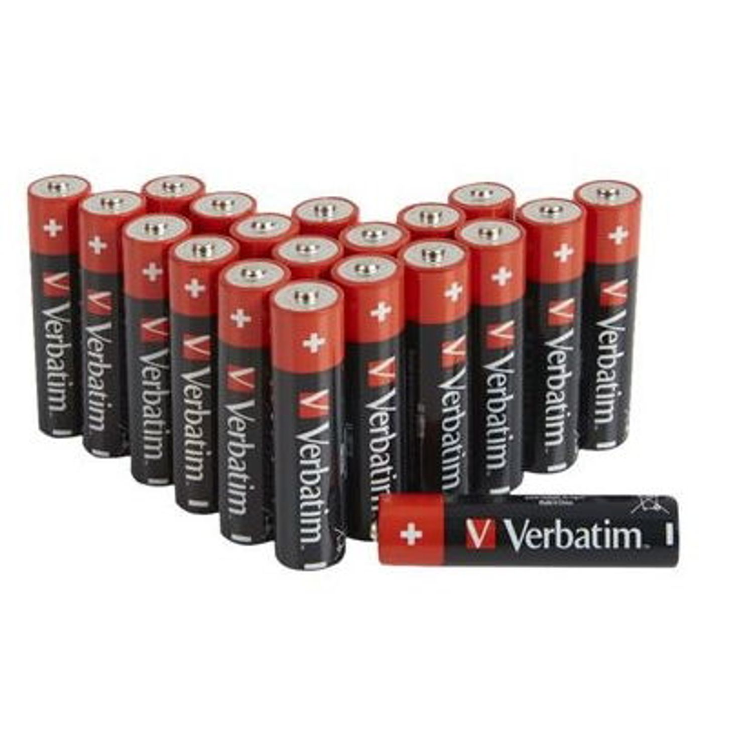 Baterii Alkaline Verbatim 49877, AA, 20 buc fotografia produsului