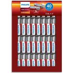 Baterii Philips Envelope, Alkaline, AA, 40 buc fotografia produsului