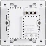 Intrerupator inteligent ingropat AQARA Smart Wall Switch EU, fara nul, 2 butoane fotografia produsului View 3 S